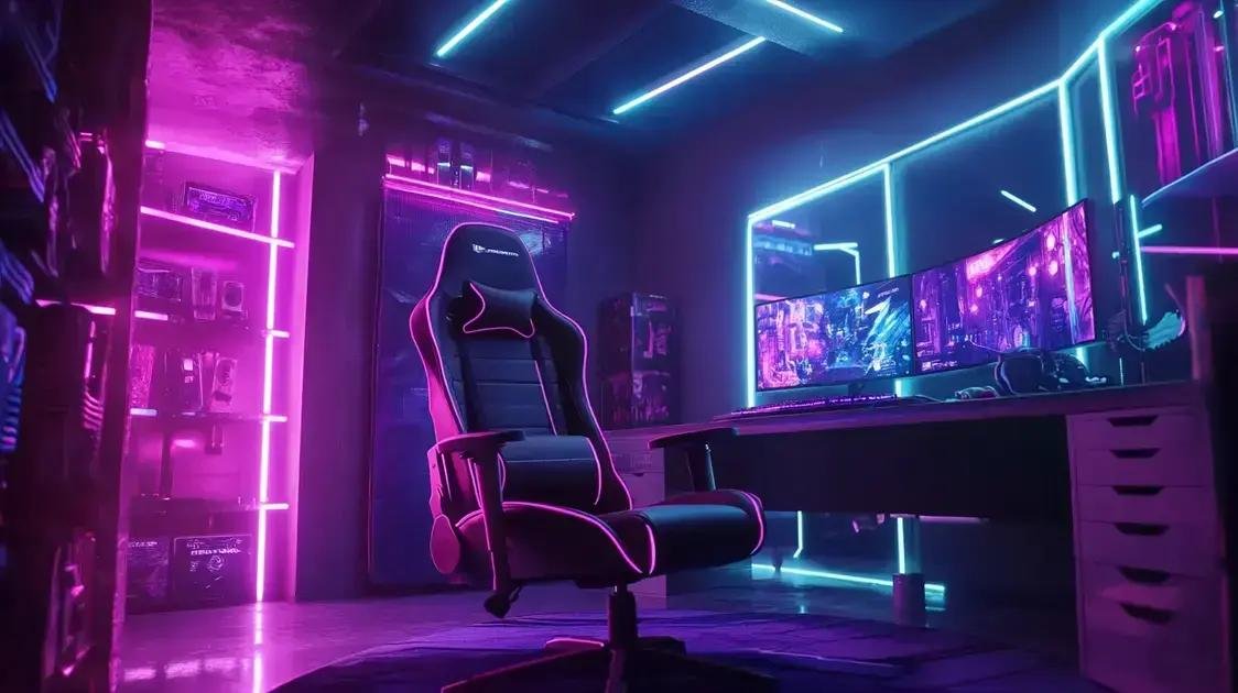 Principais características de uma cadeira gamer