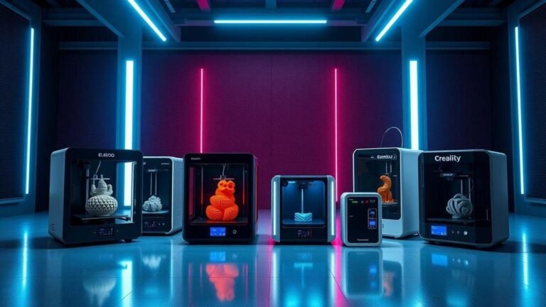 Melhores Impressoras 3D 2025: ELEGOO, Bambu Lab e Creality – Guia com 6 Modelos